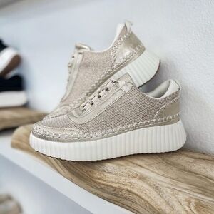 Harper Sneakers Metallic Platform Sneakers